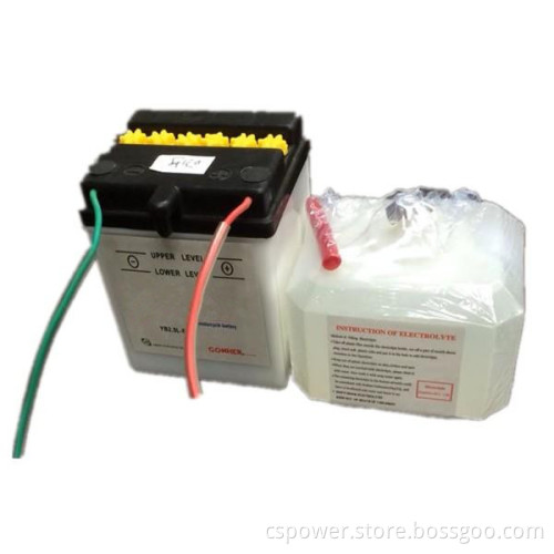 12V2.5ah High Performance Dry Charged Motorcycle Battery